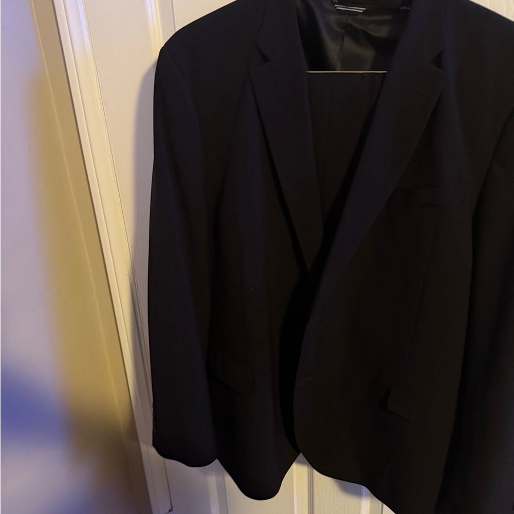 Nautica modern fit black suit